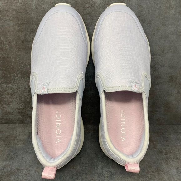 Vionic Womens Shoes Size 7 Julianna Pro Slip On Sneakers Mesh Comfort CC55 - Picture 6 of 8